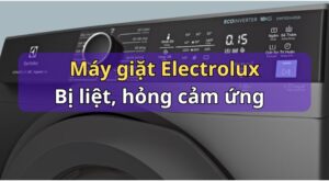 Máy giặt Electrolux bị liệt cảm ứng: Nguyên nhân & Cách sửa